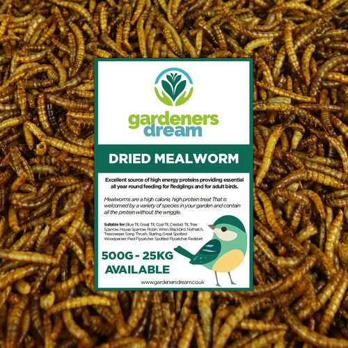 Gardenersdream dried mealworms - dried,