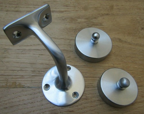 Solid brass handrail support - solid,