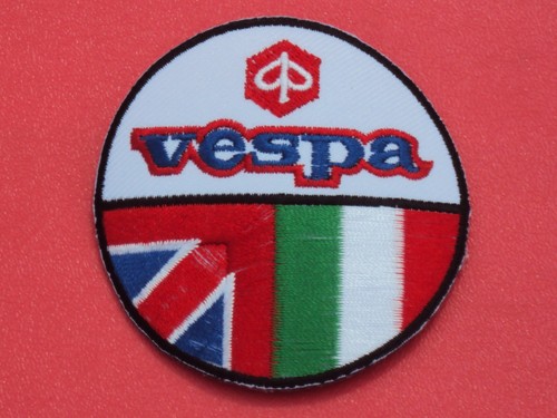 Vespa scooter patch sew - scooter,
