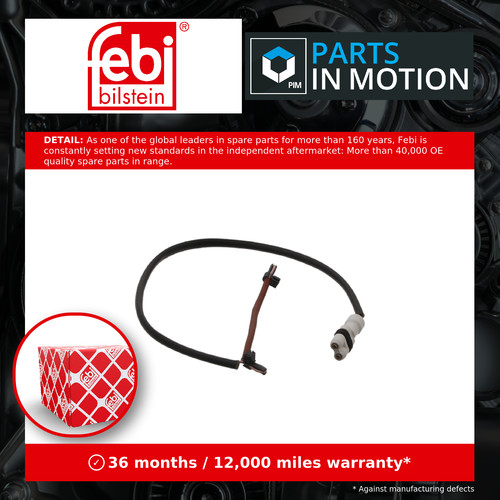 Brake pad wear indicator - brake,