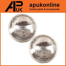 2x Head Light Lamp Headlight Sealed Beam for Ford 2000 2600 3000 4000 Tractor