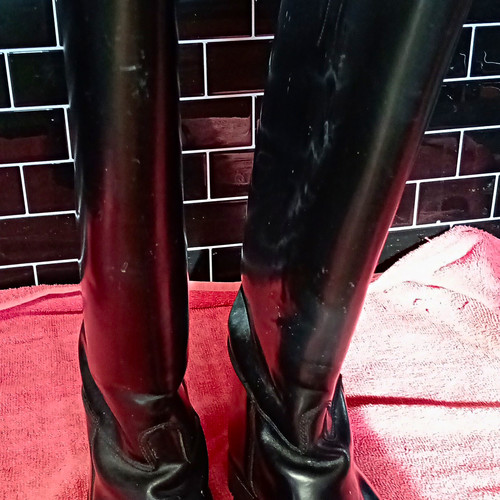 Regent women black leather - black,