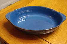Denby Imperial Blue 32cm oval veg serving dish