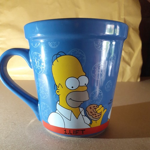 Homer simpson mug large blue - homer,