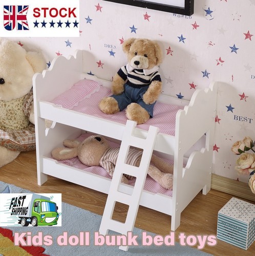 Wooden doll bunk - wooden,