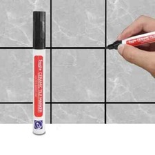 3x Tile Grout Pen Refresher Kitchen Shower Bathroom Mult Colour