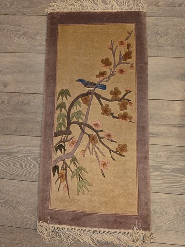 Chinese art deco rug - a,