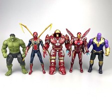 7" Marvel Avengers Iron-man Spiderman Action Figures Super Hero Toys Kids Gifts