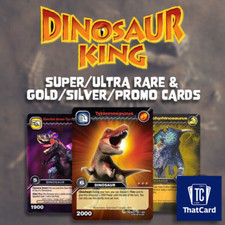 Upper Deck Dinosaur King Gold Silver & Colossal Rare Foil & Promo Cards ALL SETS