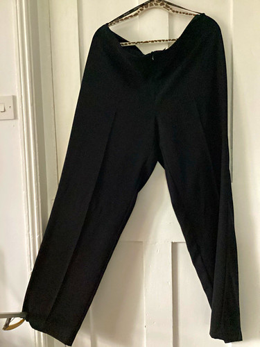 Ladies black straight leg - ladies,
