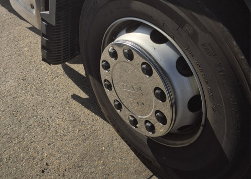 Pcs polished stainless - 22.5",