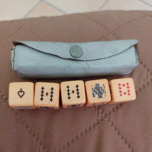 Poker dice set - poker, 5