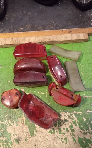 Lucas wipac tail light lens - lucas, lens's