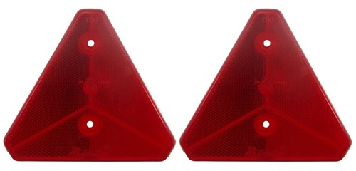 Screw red reflective - 2x, on