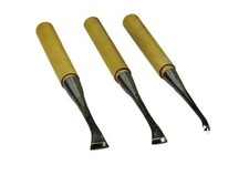 3Pcs Wood Carving Tool Bent
