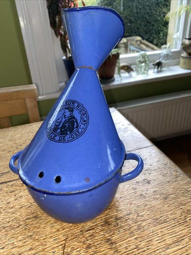 Vintage french blue - french, enamel