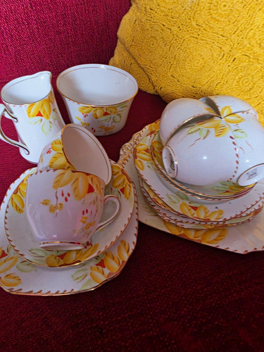 Phoenix china floral - phoenix, decorated