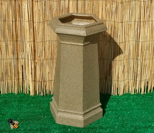 Chimney pot planter garden tub - planter,