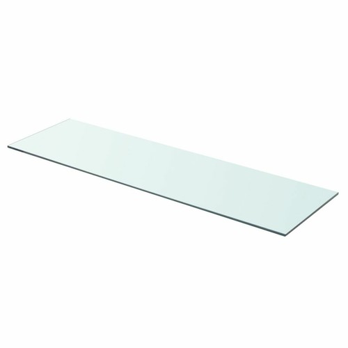 Clear tempered glass shelf - glass,