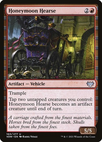 Mtg honeymoon hearse - [mtg],