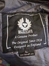 Belstaff Men's Large Waterproof Motorcycle Jacket Vintage L/L