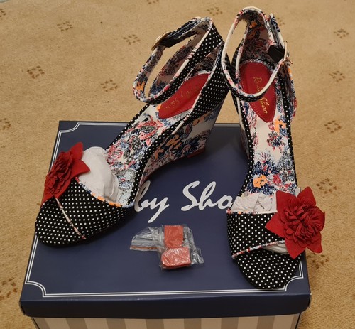 Ruby shoo wedge sandal size - ruby,