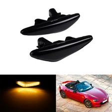 2x Side Indicator LED Repeater Light For Mazda 5 ND 6 Atenza GH MX-5 MK4 ND RX-8