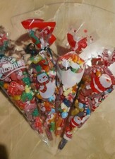 *SALE*L@@K* 20 X CHRISTMAS HALAL PRE FILLED SWEET CONES, NEW** MADE TO ORDER***