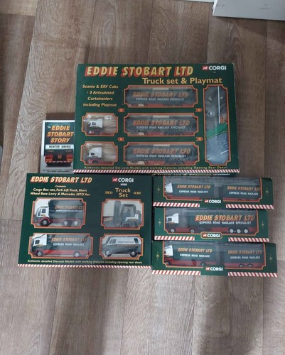 Corgi eddie stobart diecast - stobart,