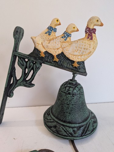 Vintage cast iron - bell, mother