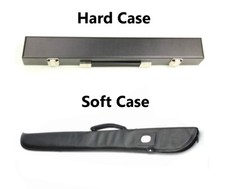 SOFT or HARD BLACK CUE CASE