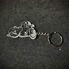 Speedway Bike Key Ring | Oval