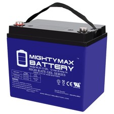 Mighty Max 12V 35AH GEL Battery for Pride Mobility Revo Scooter Wheelchair