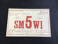 Vintage QSL Radio