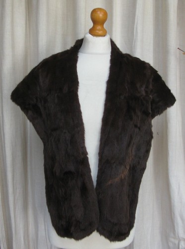 Vintage real coney rabbit - , fur