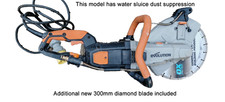 Evolution R300DCT 300mm (115mm cut depth) Electric Disc Cutter & Diamond Blade