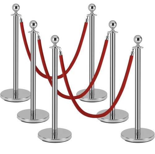 Stanchion post queue - stanchion, red