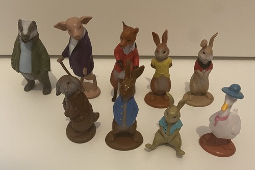Peter rabbit figures - rabbit,