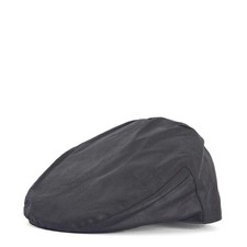 Barbour Wax Flat Cap Classic Black