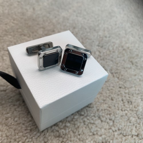 Cartier sterling silver santos - cartier,
