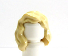 Lego Hair Wig For Female Girl Minifigure Long Wavy Light Tan Blonde