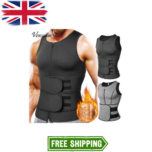 Men weight loss vest - vest, back