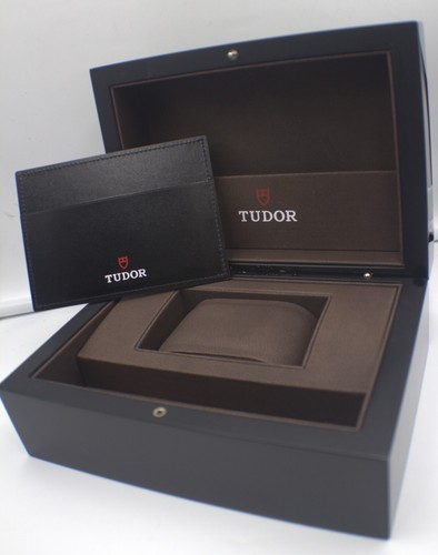 Tudor watch box with the - , card