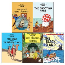 Adventures of Tintin 5 Books