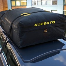 Car Roof Bag 15 Cubic Feet Waterproof Soft Roof Top Luggage Bag Travel 500D PVC