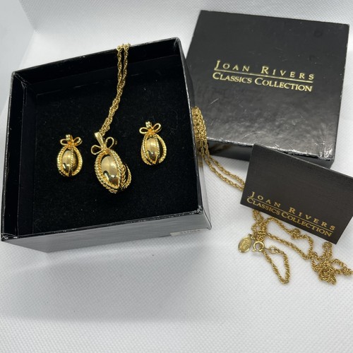 Joan rivers gold - gold, tone