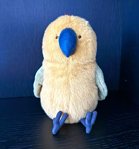 Jellycat budgeby parrot - jellycat, plush