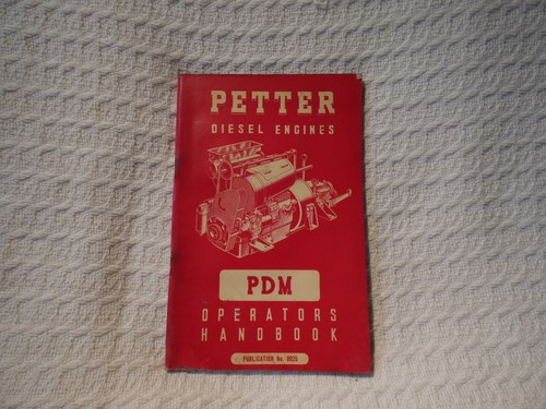 Vintage petter diesel engines - petter,