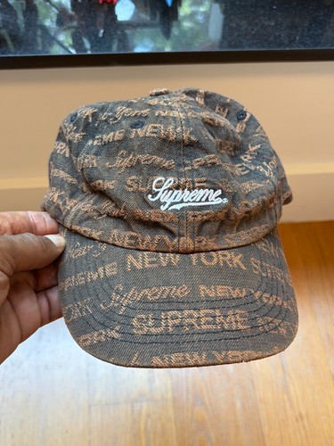 Supreme flocked denim - supreme,