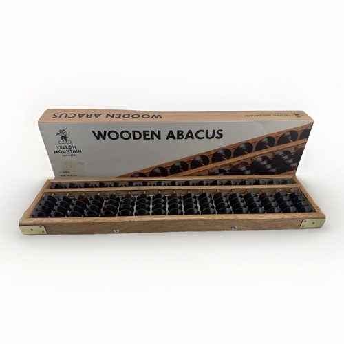 Wooden abacus - 13.9",